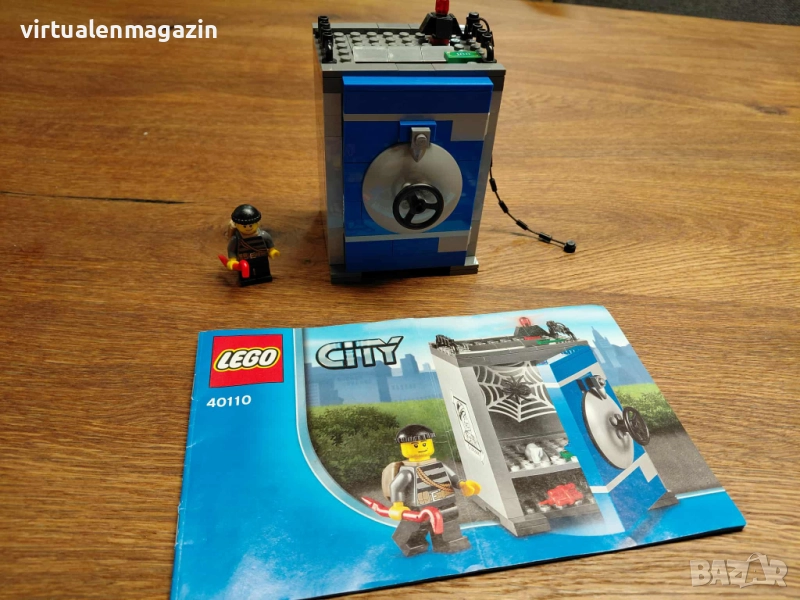 Конструктор Лего - модел LEGO 40110 - Лего касичка - Банков сейф, снимка 1