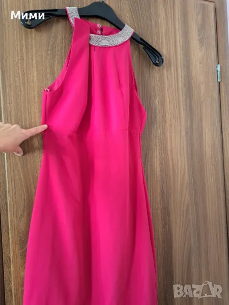 Нова елегантна рокля цвят фуксия, снимка 1