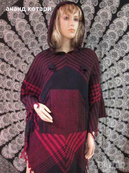  Вълнено пончо от Непал, снимка 1