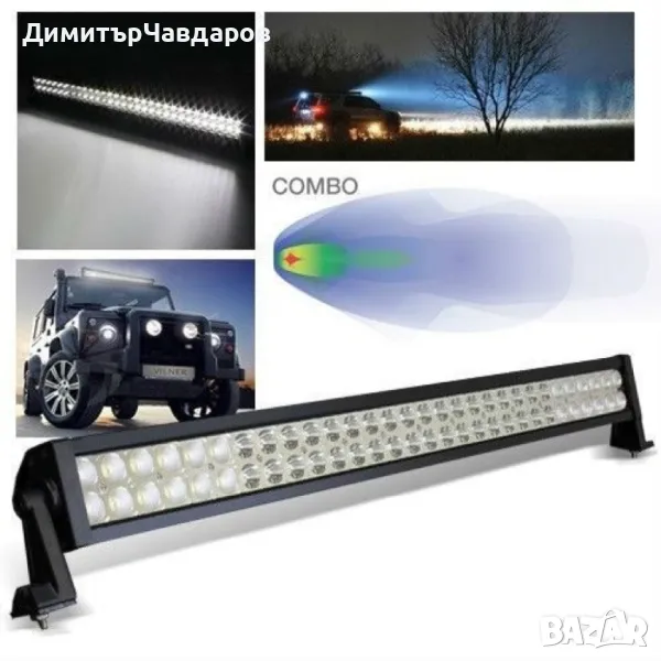 Лед бар, специално разработен против прегряване – 72 вата LED BAR4, снимка 1