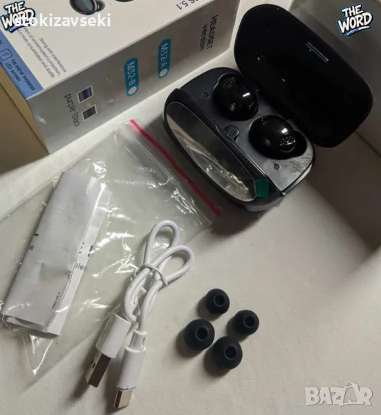 Безжични TWS слушалки, М32 F9 - EP94, снимка 1