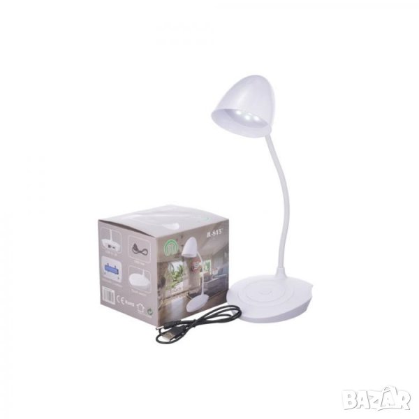 Гъвкава LED лампа за бюро с USB зареждане и тъч контрол, снимка 1