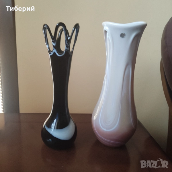 Стъклени вази Murano, снимка 1