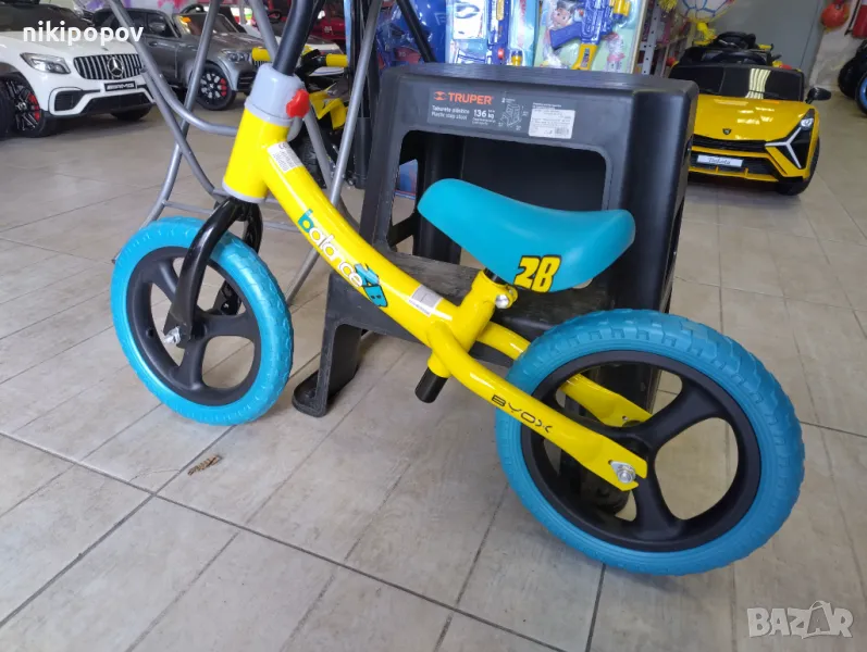 BYOX Велосипед балансиращ 2B Balanced син, снимка 1