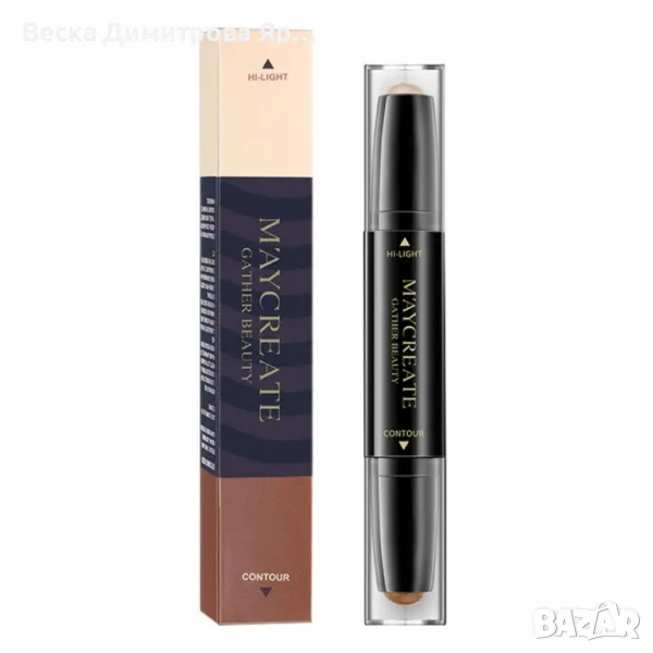 Двуглав стик M’aycreate за контуриране на лицето HZS356, снимка 1