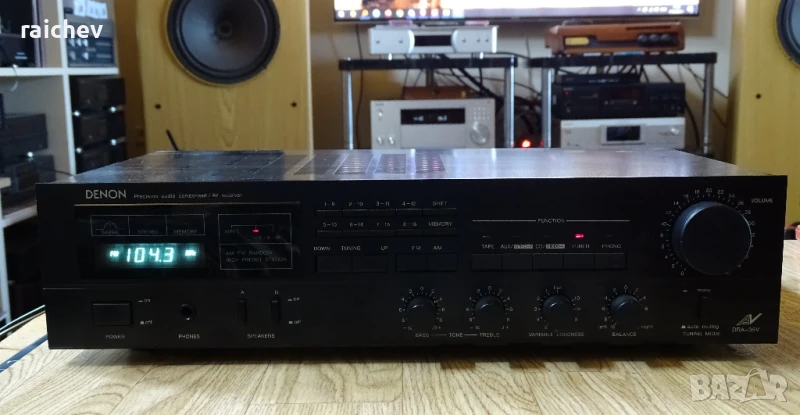 Denon DRA-35V – Стерео ресивър от серията прецизен аудио компонент ★ █▬█ █ ▀█▀ ★, снимка 1
