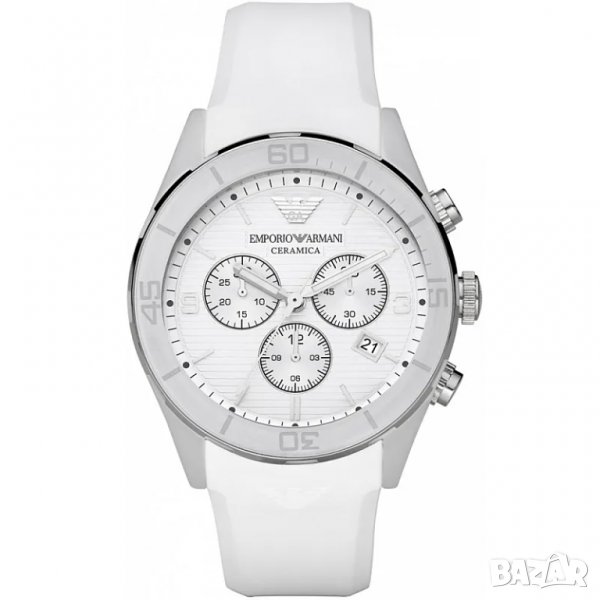 Emporio Armani AR1435 Ceramica Chronograph. Нов мъжки часовник, снимка 1