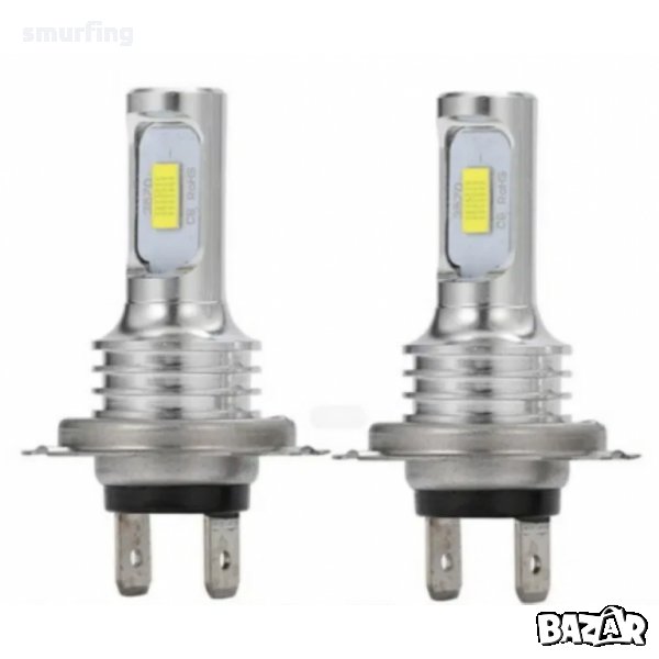LED крушки за фар H7, снимка 1