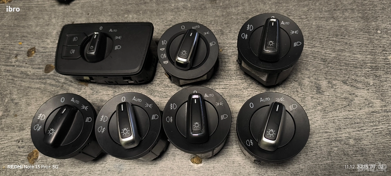 ключ за фарове за VW Audi Skoda 5G0941431BD 3C8941431 3V0941431 4F1941531E 3C8941431A1K0941431BN , снимка 1