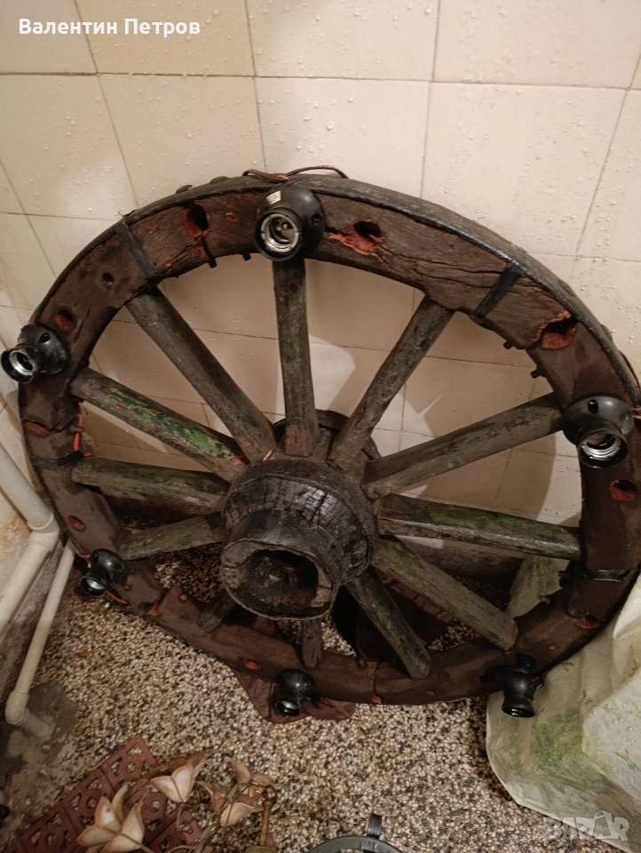 колело от каруца, снимка 1