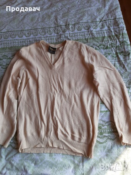 Плетена блуза бежов цвят , снимка 1