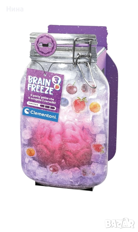 Настолна игра- пъзел с кубчета Brain Freeze 3, Clementoni, Наблюдателност и логика, 8Y+, снимка 1