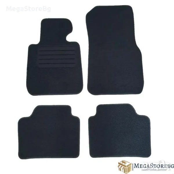Мокетни стелки за BMW 3 серия F30 2012- 4 части, снимка 1