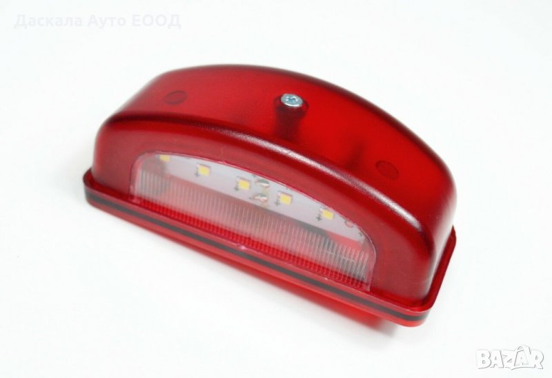 1 бр. ЛЕД LED габарити за осветление на номер , ЧЕРВЕНИ , 12-24V , снимка 1