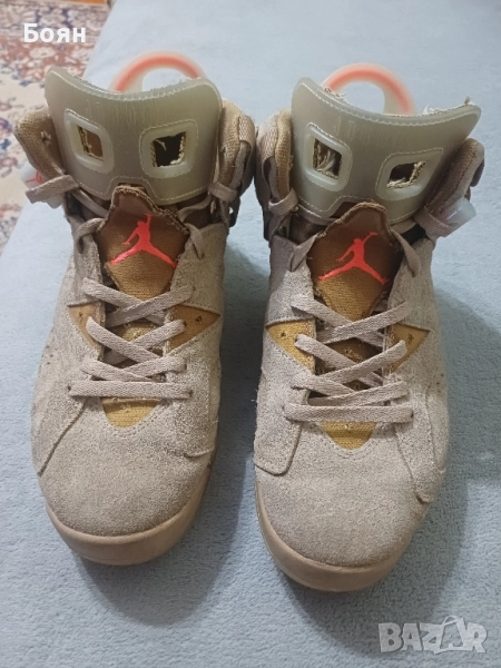 Обувки Nike Air Jordan x Travis Scott 6 Retro British, снимка 1