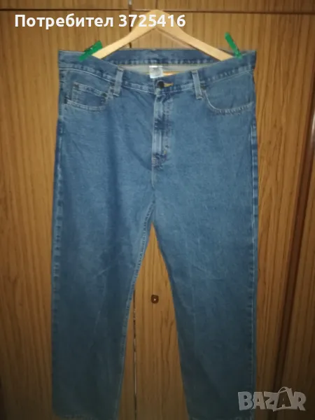 Тъмносини нови дънки, снимка 1