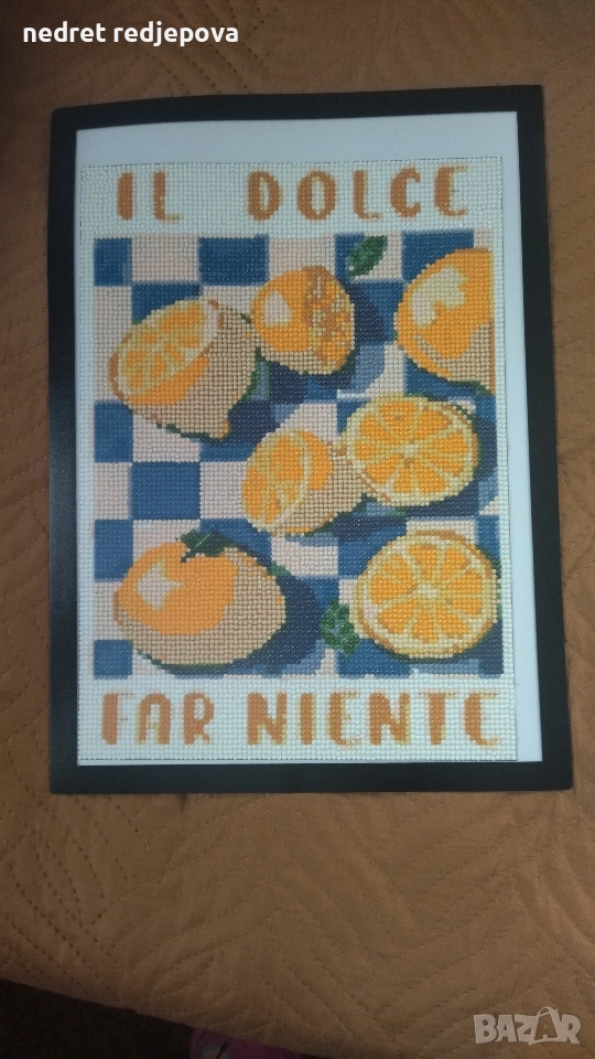 Ръчно изработен диамантен гоблен , снимка 1