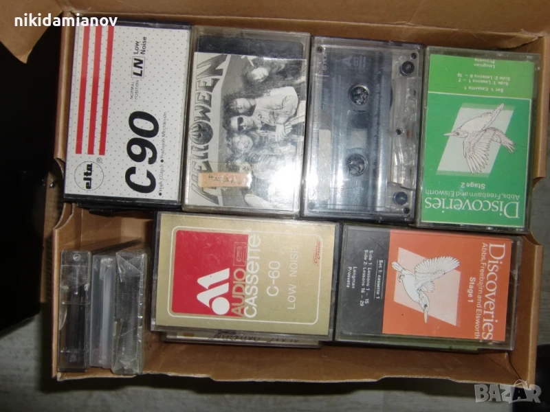 Продавам аудио касетки без кутийки с записи , снимка 1