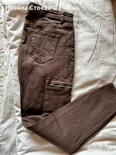 Кафяв дамски панталон, снимка 1