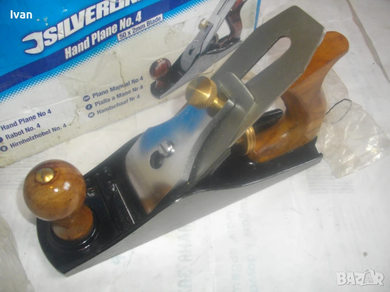 НОВО ИТАЛИАНСКО ОРИГИНАЛНО РЪЧНО ДЪРВОДЕЛСКО РЕНДЕ 225мм ПРОФЕСИОНАЛНО ВИСОК КЛАС SILVERLINE , снимка 1