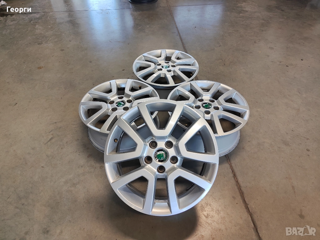 4бр.алуминиева джанта 17цола за Skoda 5x112, снимка 1
