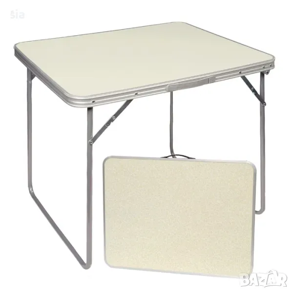 Сгъваема маса за къмпинг 70 см, маса за къмпинг риба туризъм градина , снимка 1