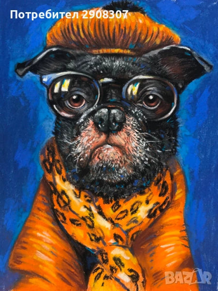 Портрет на домашен любимец коледни подаръци, снимка 1