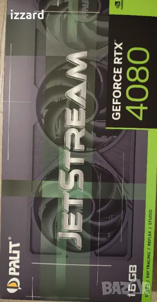 Видеокарта PALIT GeForce RTX 4080, снимка 1