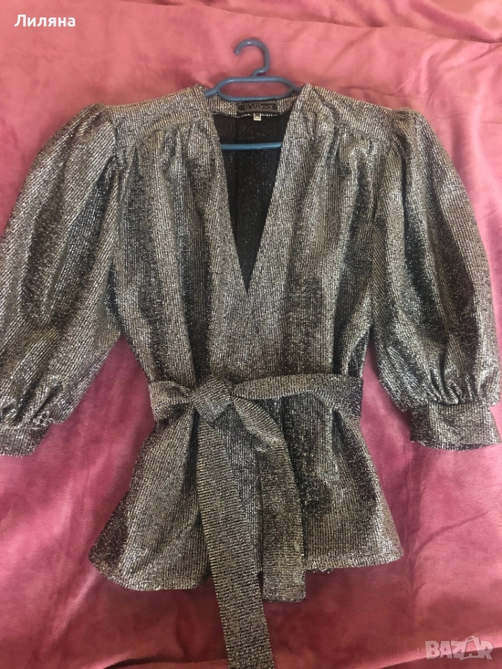 Сребристо сако, снимка 1