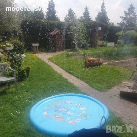 Водна постелка, Басейн с Фонтан, 165 см, снимка 5 - Други - 50068642