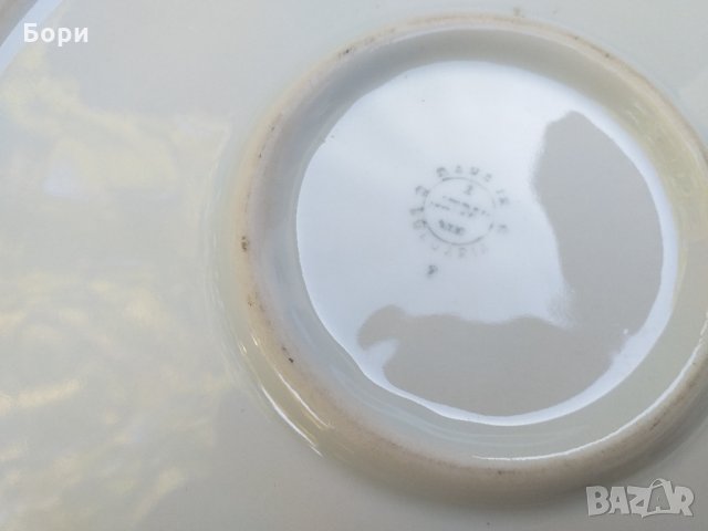 Български порцелан плато/1, снимка 8 - Чинии - 34941708