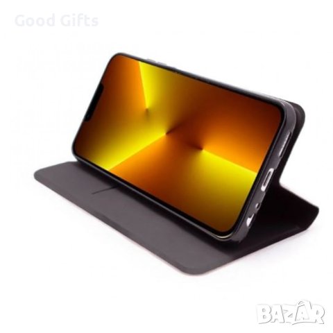 Кожен Калъф за iPhone 15 Розов, Тип Тефтер L-99, снимка 6 - Калъфи, кейсове - 43034112