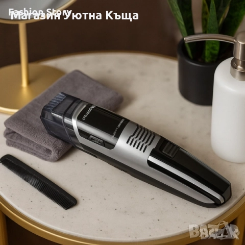 НОВ Акумулаторен Тример за Брада Taurus Spiro с Гаранция, снимка 3 - Машинки за подстригване - 51963516