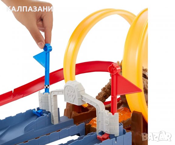 Hot Wheels - Супер Марио: Замъка на Баузър GNM22, снимка 5 - Коли, камиони, мотори, писти - 38009343