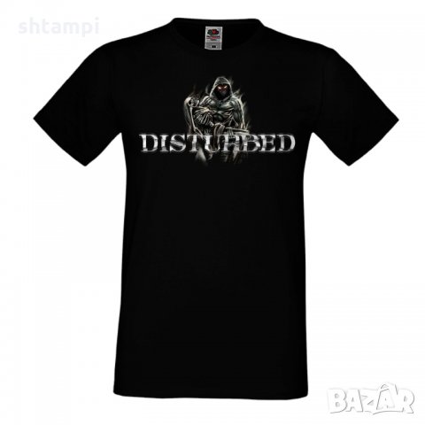 Мъжка тениска Disturbed 1, снимка 2 - Тениски - 32908006