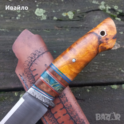 Нож ръчна изработка, снимка 6 - Ножове - 53222151
