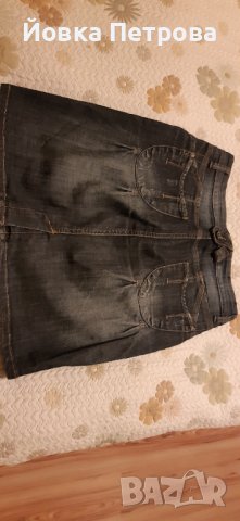 Продавам дънкова пола къса., снимка 2 - Поли - 38316609