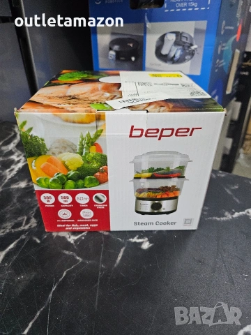Уред за готвене на пара Beper, снимка 6 - Уреди за готвене на пара - 53179934