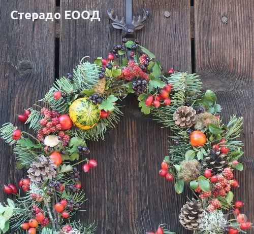 ЗАКАЧАЛКА ЗА ВЕНЕЦ С ЕЛЕНЧЕ, снимка 1