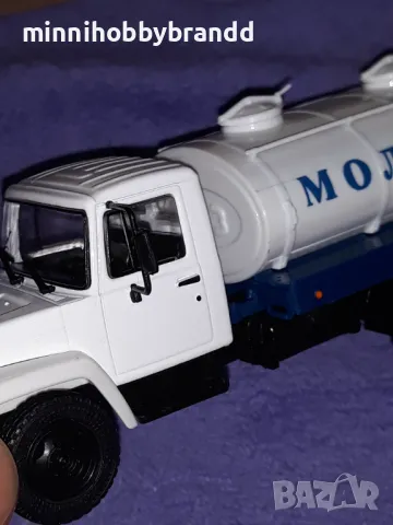 GAZ  3307 MOLOKO ГАЗ 3307 МОЛОКО 1.43  Scale  Deagostini . , снимка 4 - Колекции - 47340855