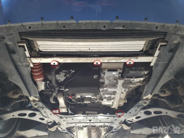 Метална кора под двигател BMW X2 F39 2017г - 2022г, снимка 2 - Аксесоари и консумативи - 51158611