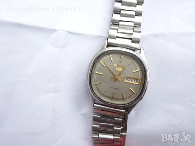 сеико 5 автомат 6309, снимка 3 - Мъжки - 53526730