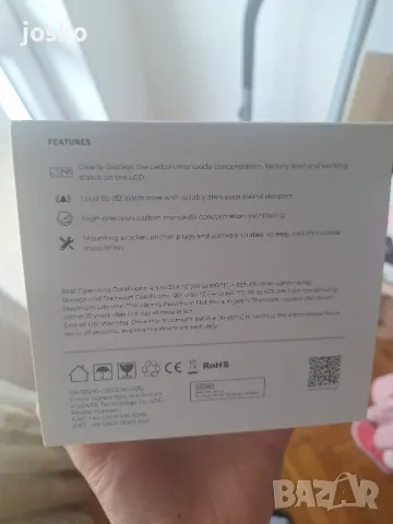 Детектор за въглероден оксид, снимка 3 - Друга електроника - 50245668