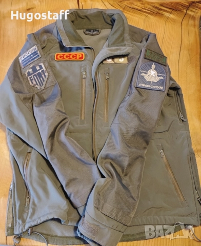 Мъжко военно яке непромокаемо Mil-Tec Softshell Professional Olive 2ХЛ , снимка 5 - Якета - 52494931