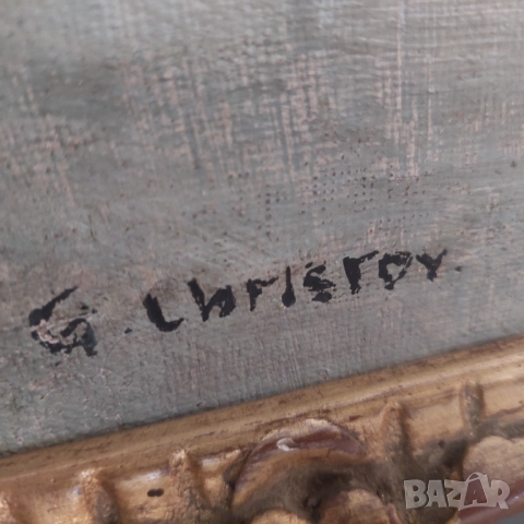 Картина Георги Рубев 55х65см, снимка 4 - Картини - 51679902