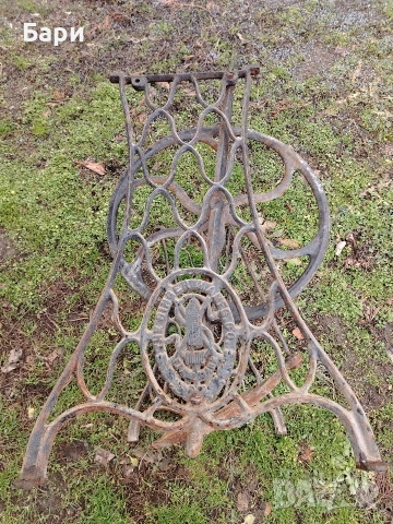 Крака на стара шевна машина Сингер/Singer, снимка 7 - Антикварни и старинни предмети - 51705920