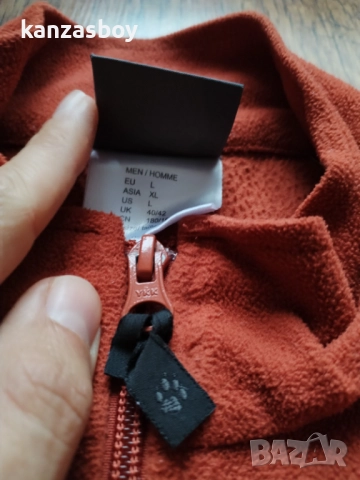 jack wolfskin - страхотен мъжки полар Л, снимка 6 - Блузи - 52897695