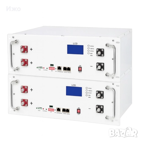 2 броя 51,2v 100ah.5.2kWh LiFePO4 СОЛАРНА БАТЕРИЯ  