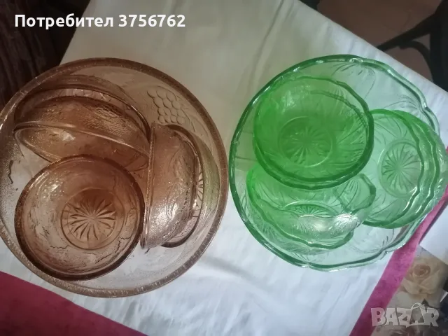 Продавам 2 броя компотиери от соца, снимка 1