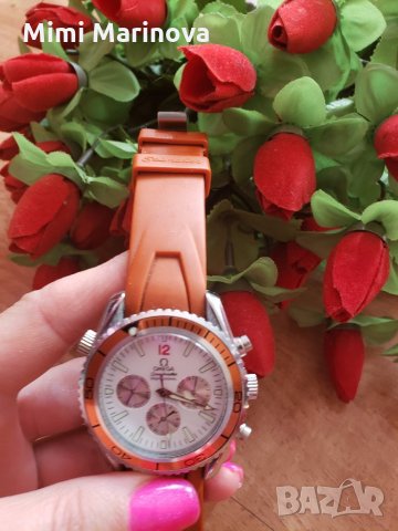 Часовник omega speedmaster professional Orange, снимка 3 - Мъжки - 27841221